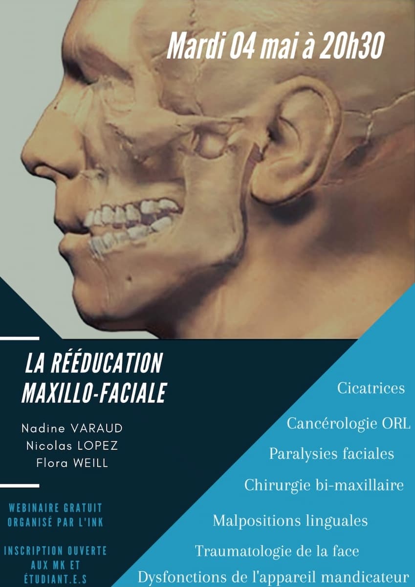 Illustration formation La rééducation maxillo-faciale